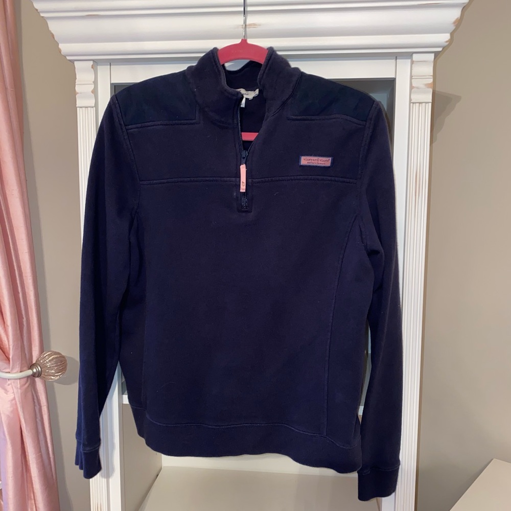 Girls Large Navy Vineyard Vines Sweatshirt